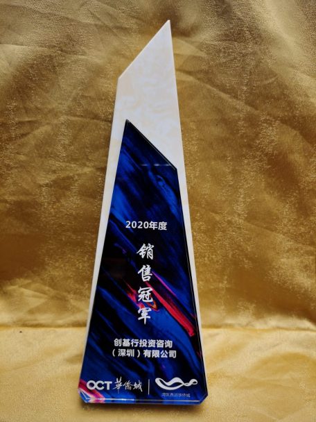 OCT 华侨城 2020 年度销售冠军